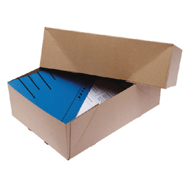 [530378] Paraatdoos CleverPack A4 tbv 1000 vel bruin