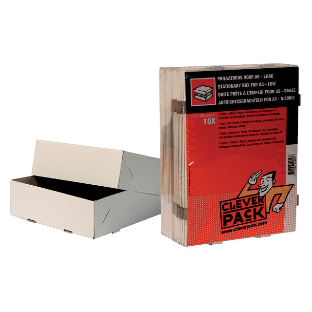 [530380] Paraatdoos CleverPack A5 tbv 500 vel wit