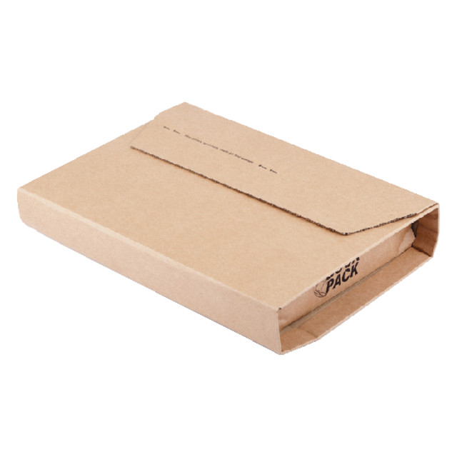 [530390] Wikkelverpakking CleverPack ringband zk 10st bruin