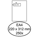 Envelop Hermes akte EA4 220x312 vl zk 250st wt