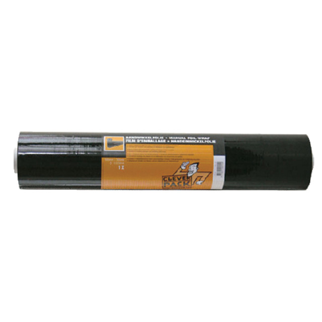 [530447] Wikkelfolie CleverPack 500mmx300m 20mu zwart