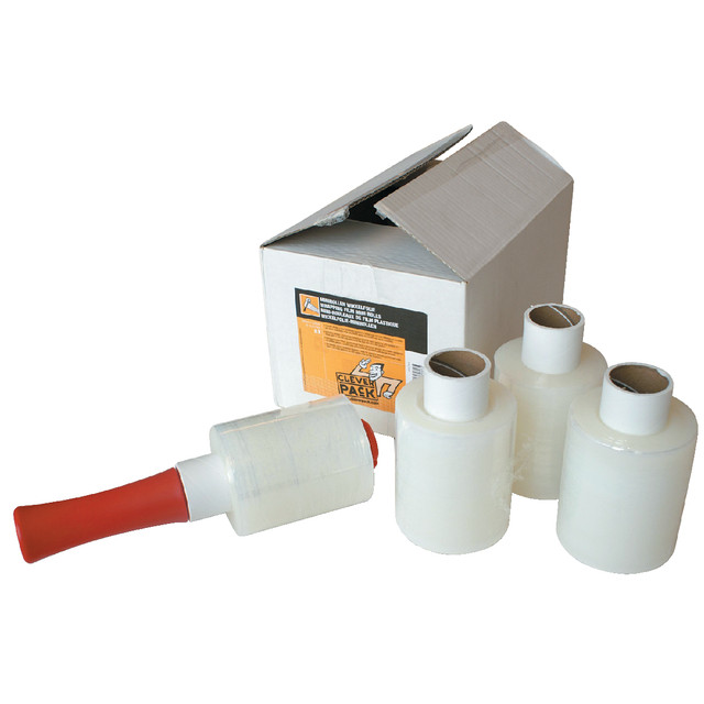 [530448] Wikkelfolie CleverPack 100mmx250m + afroller tr