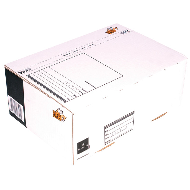 [527337] Postpakketbox 4 CleverPack 305x215x110mm 25st wit