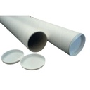 Verzendkoker CleverPack A0 met doppen 20st wit