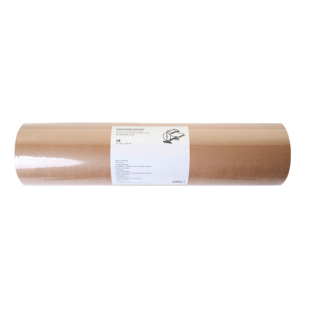 [20106] Inpakpapier IEZZY 70gram 70cmx220m kraft bruin