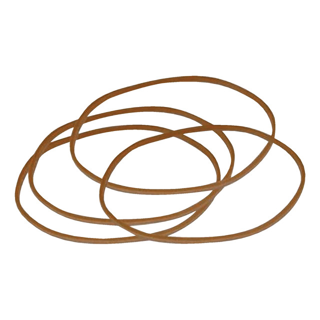 [B340022] Elastiek Standard 22 100x1.5mm 100gr 260st bruin