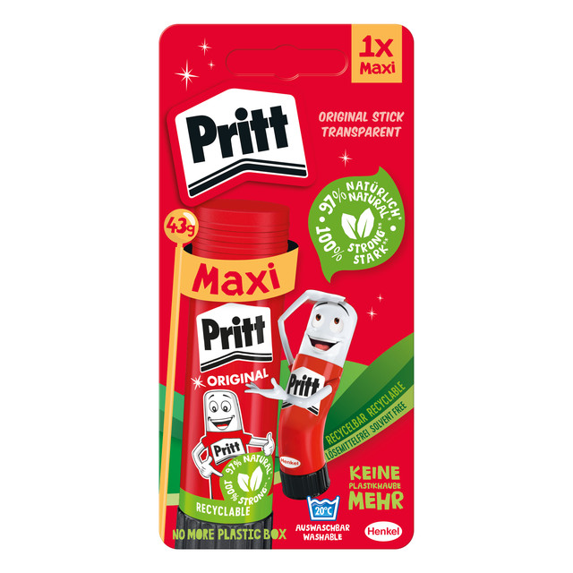 [2120689] Lijmstift Pritt Stick Original 43gr op blister