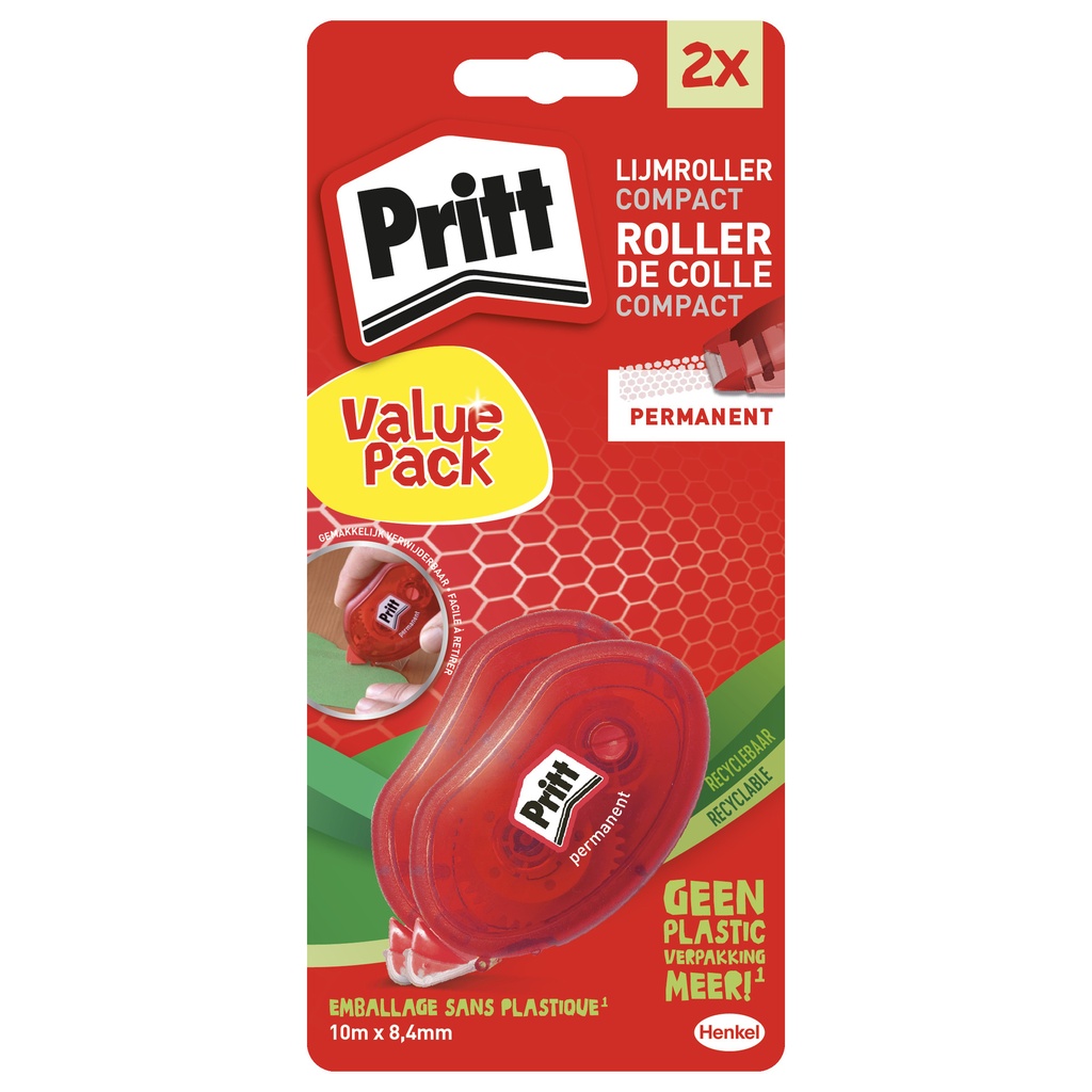 [2760163] Lijmroller Pritt compact permanent duo