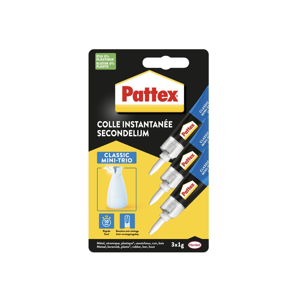 [2234386] Secondenlijm Pattex Classic tube 1gr