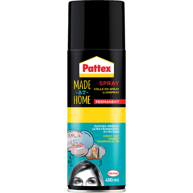 [1954465] Lijmspray Pattex hobby spuitbus permanent 400ml
