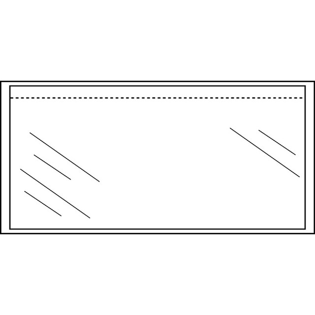 [530409] Paklijstenvelop CleverPack zk onbedrukt 230x110mm