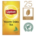 Thee Lipton yellow label 25x1.5gr