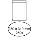 Envelop akte IEZZY 230x310mm zelfklevend 100gr wit