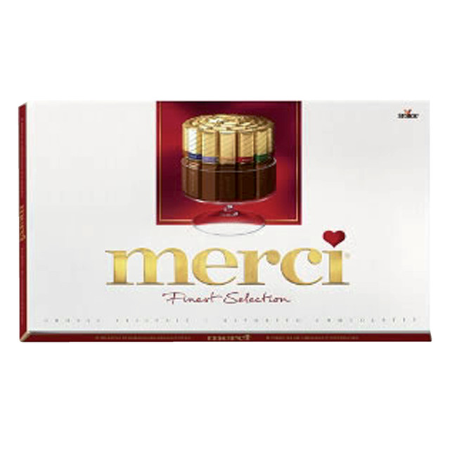 [019320] Chocolade Merci finest selection 400gr