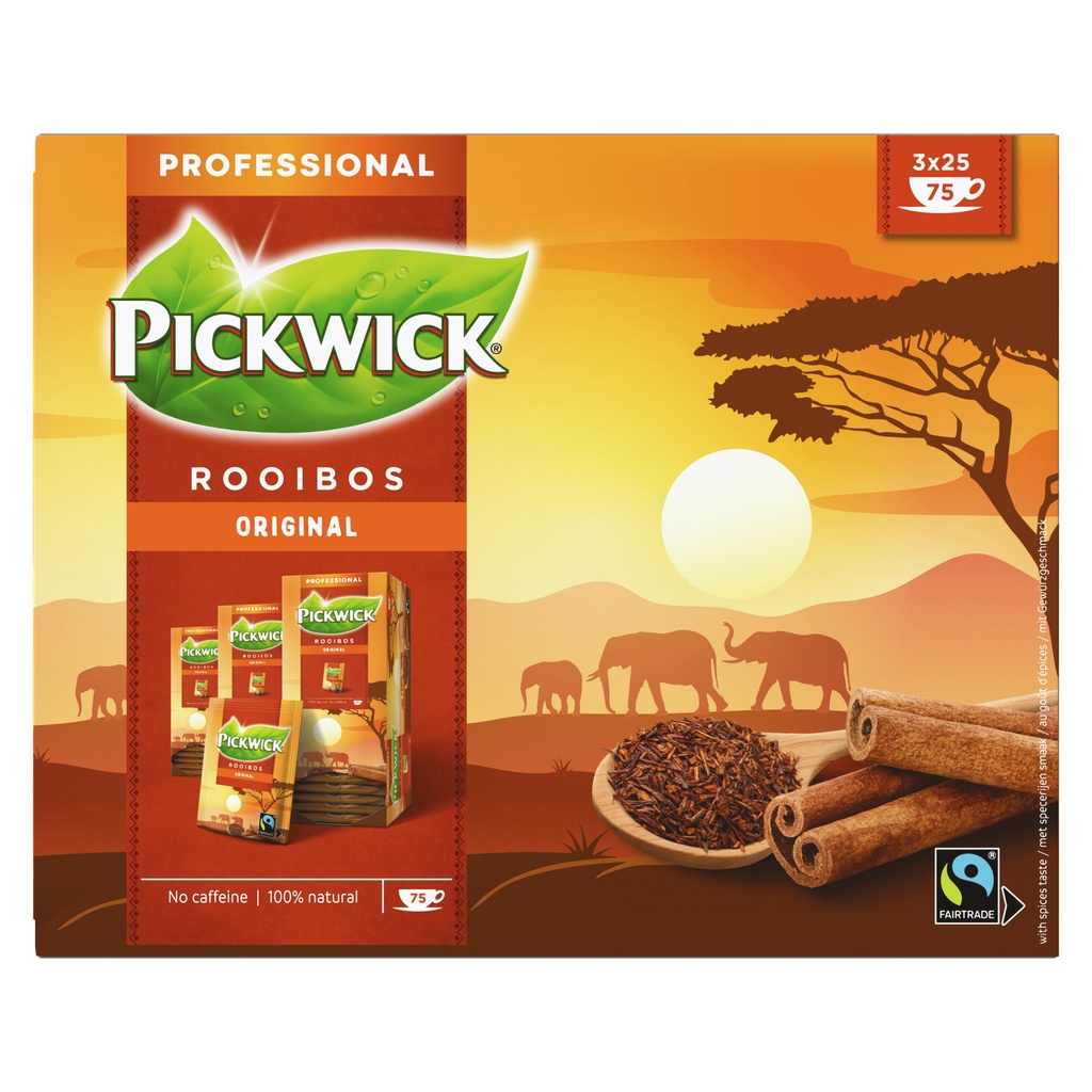 [4016824] Thee Pickwick Fair Trade rooibos 25x1.5gr