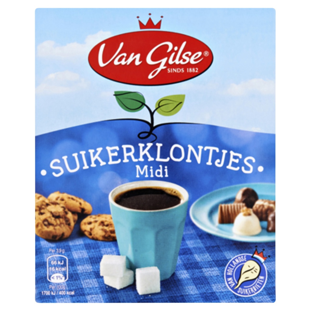 [1720600] Suikerklontjes Van Gilse Midi 750gram