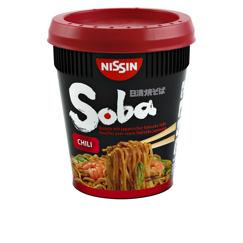 [238005100] Noodles Nissin Soba chili cup