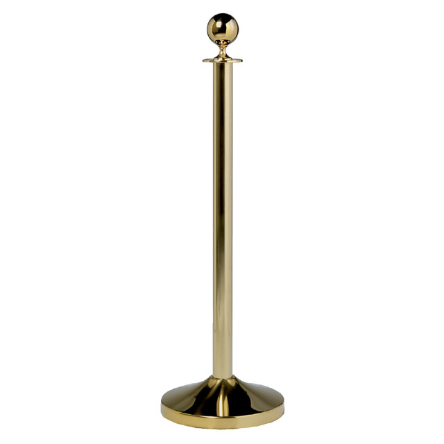 [RS-CL-GO-SET] Afzetpaal Securit 100cm voet goudkleurig