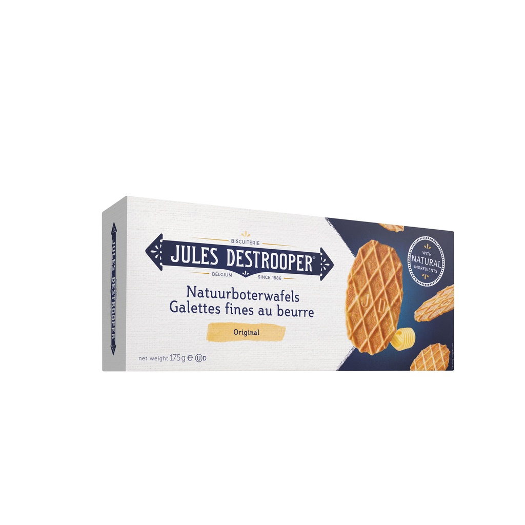 [71NB175BE] Natuurboterwafel Jules Destrooper 175gr