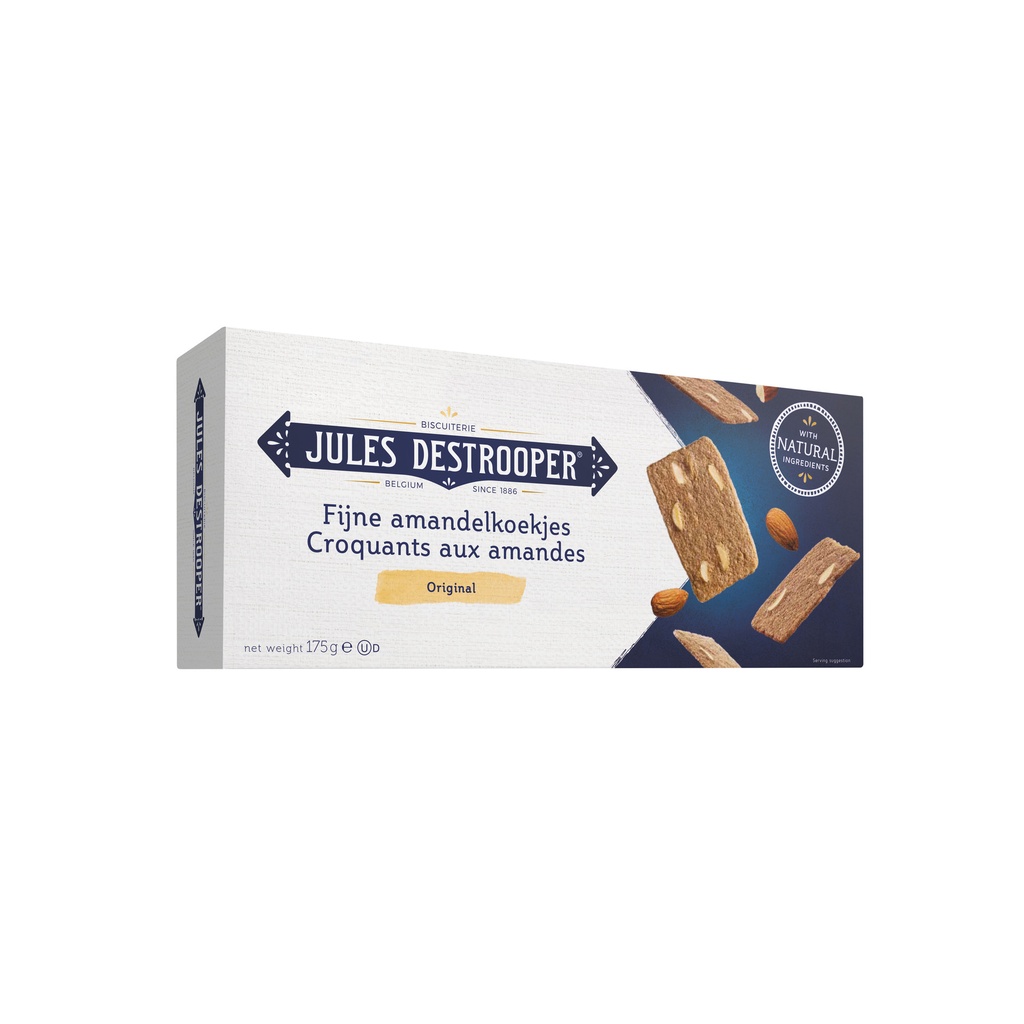 [71AM175BE] Amandelkoekjes Jules Destrooper 175gr
