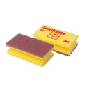 Schuurspons Scotch-Brite delicaat 70x130mm geel