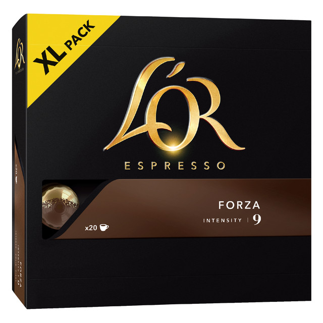 [4028580] Koffiecups L'Or espresso Forza 20st