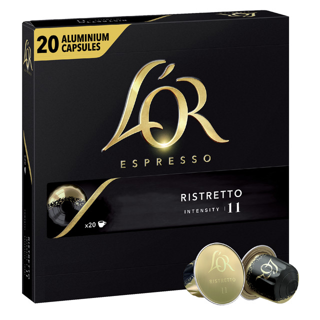 [4028586] Koffiecups L'Or espresso Ristretto 20st
