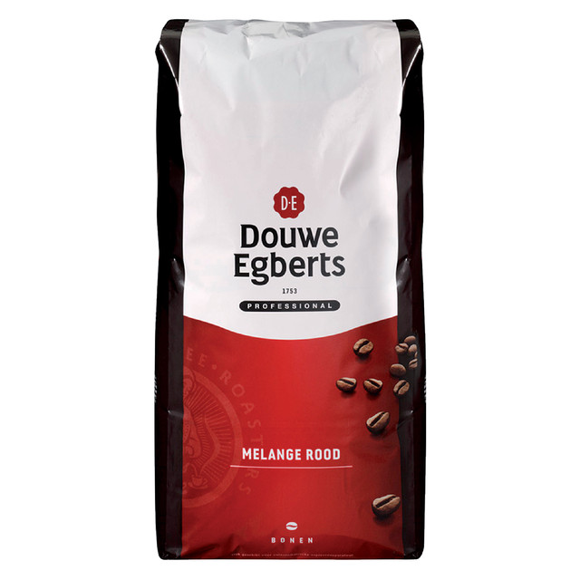 [435420] Koffie Douwe Egberts bonen Melange Rood 3kg