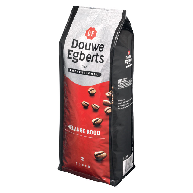 [4045972] Koffie Douwe Egberts bonen Melange Rood 1kg