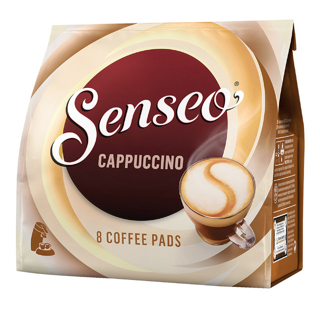 [4080324] Koffiepads Douwe Egberts Senseo cappuccino 8st
