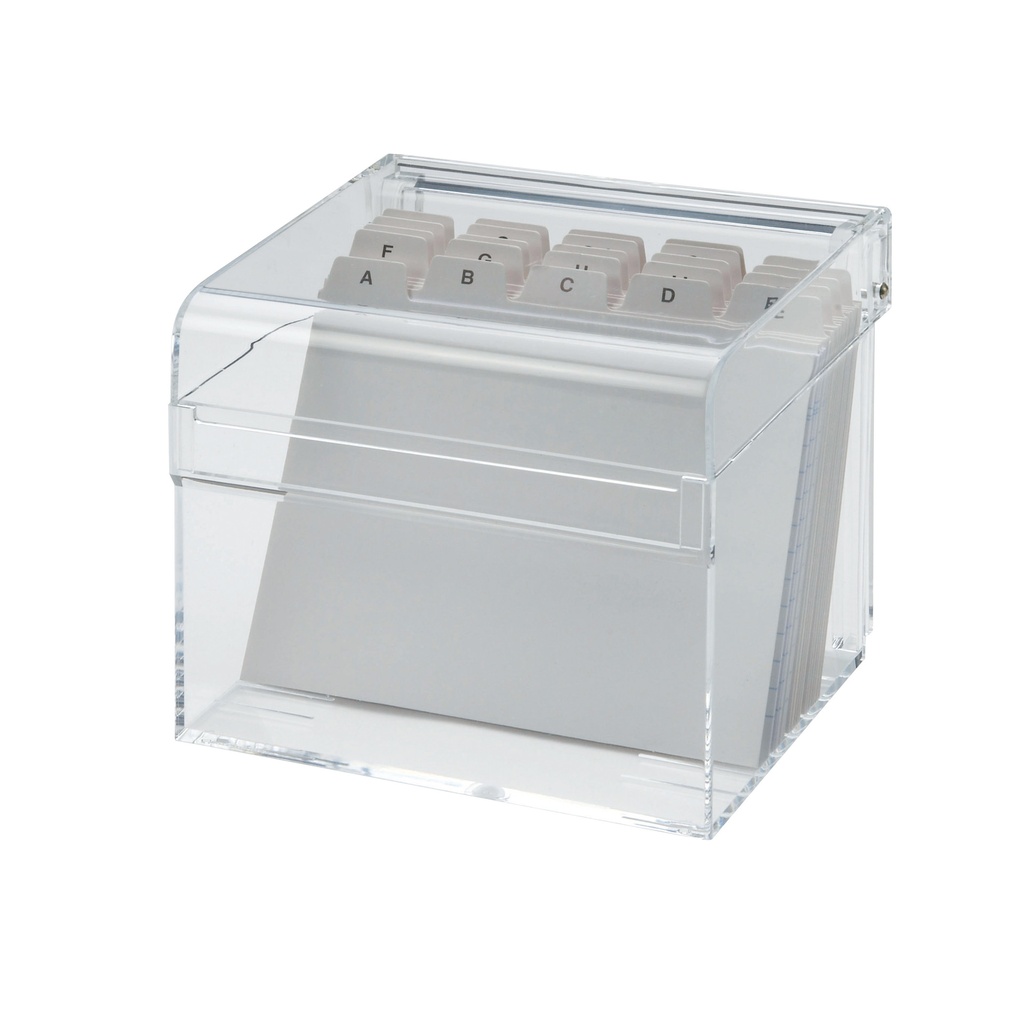 [1952805] Kaartenbak Maul met index DIN A6 acryl