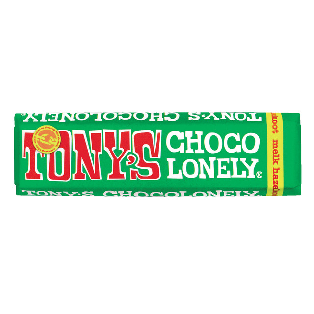 [NLRMH47] Chocolade Tony Chocolonely hazelnoot reep 47gr