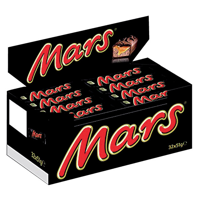 [34005] Snoep Mars reep 32x51 gram