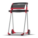 Poetspapierdispenser Tork W1 vloerstandaard rood