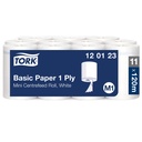Poetspapier Tork M1 Universal 1laags 120m wit