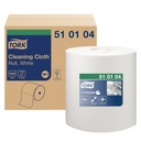 Reinigingsdoek Tork W1 Premium 1laags 380m wit