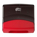 Reinigingsdoekdispenser Tork W4 gevouwen rood