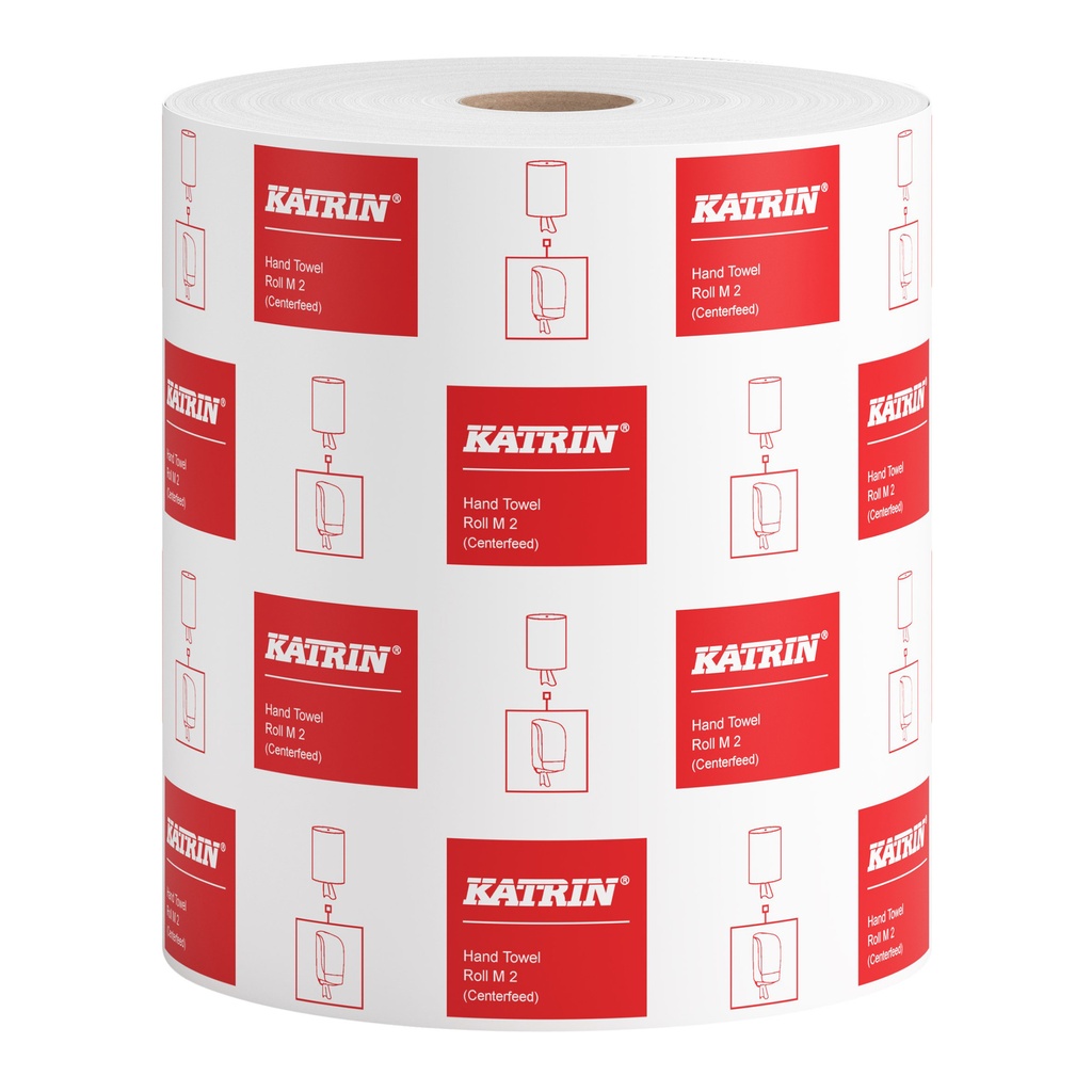 [481911] Poetspapier Katrin medium 2-laags wit 481911