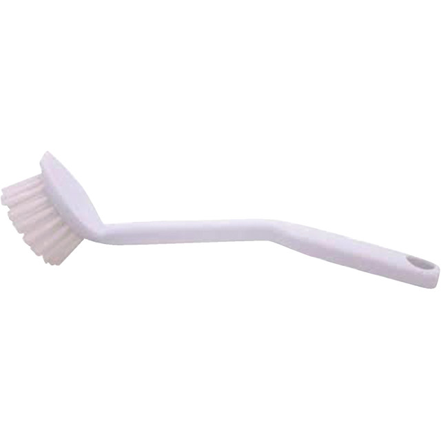 Afwasborstel Cleaninq basis plastic ronde kop wit