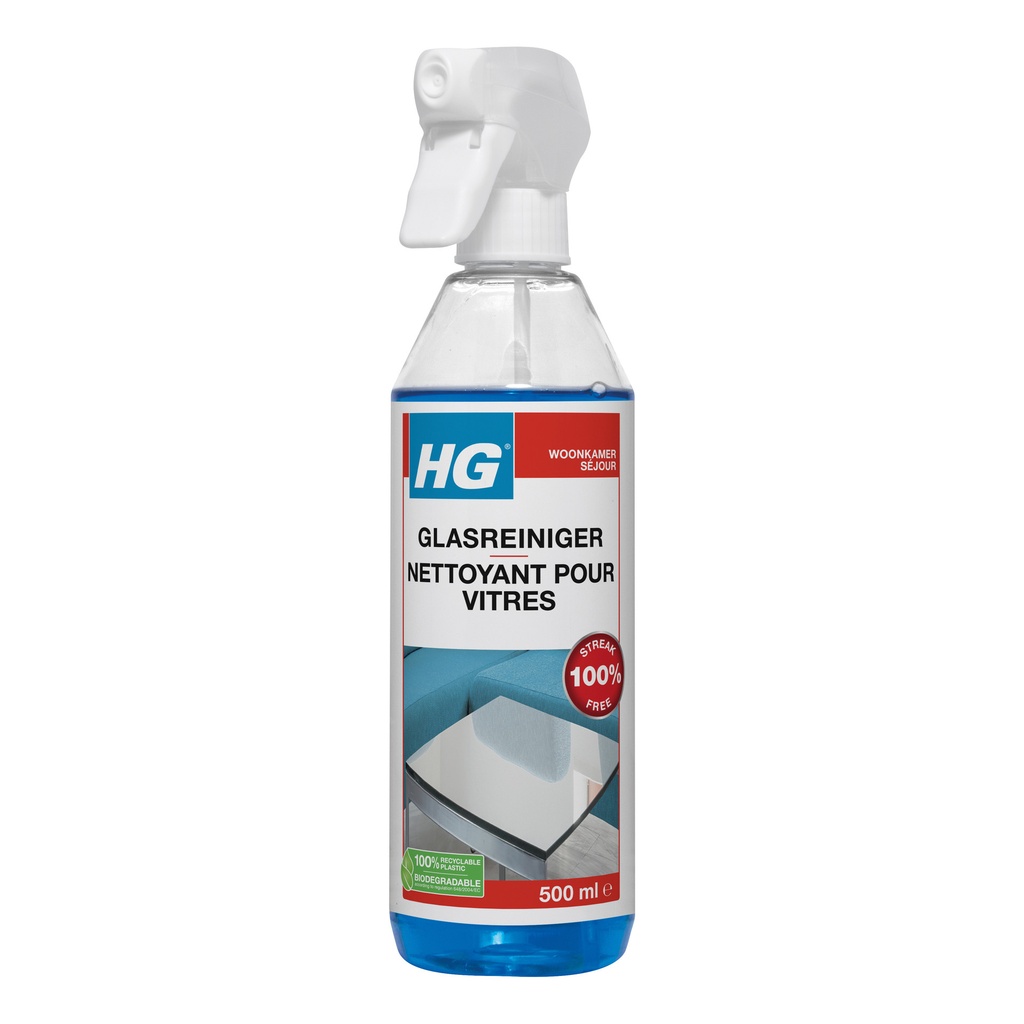 [142050103] Glas en spiegelreiniger HG spray 500ml