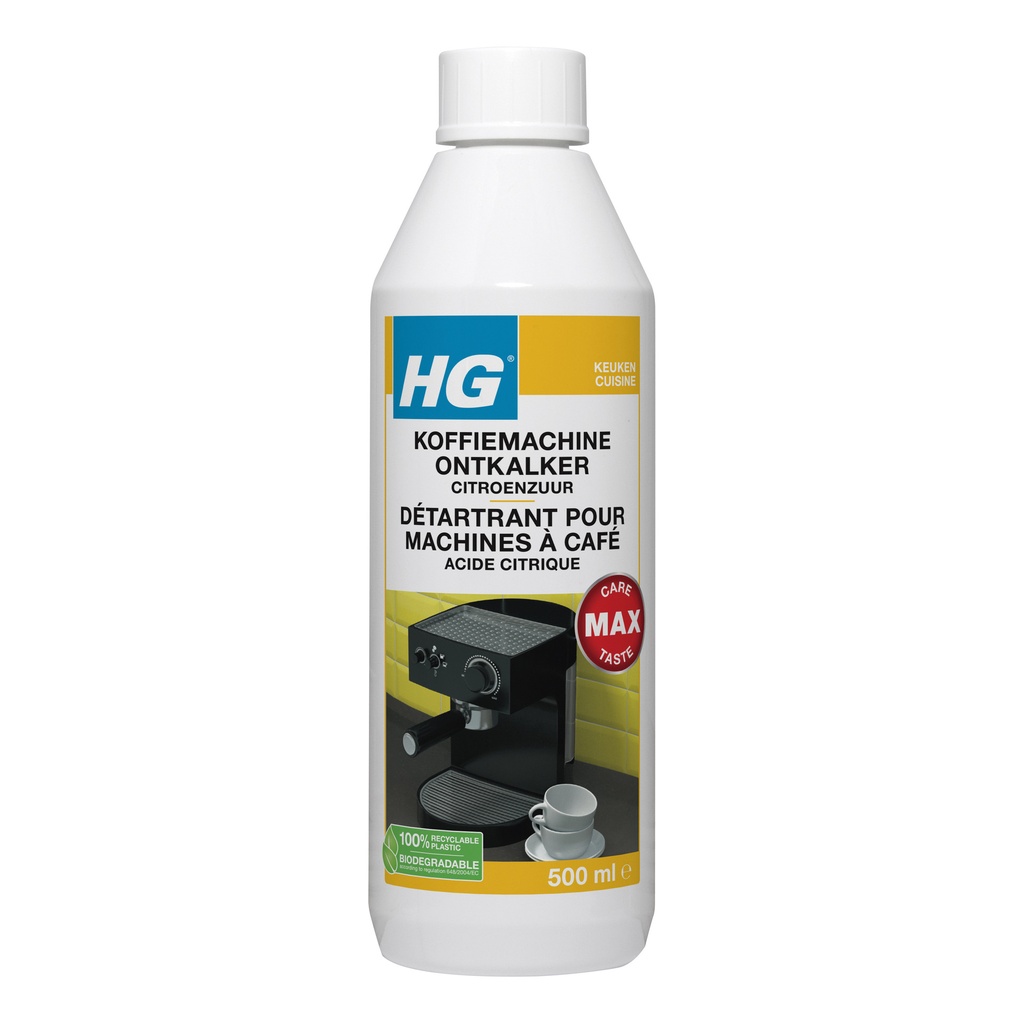 Ontkalker HG voor koffiezetapparaten 500ml