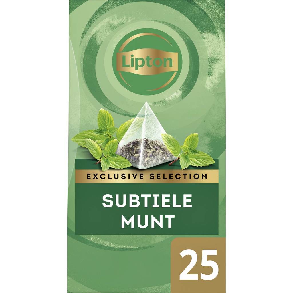 [69690754] Thee Lipton Exclusive subtiele munt 25x2gr