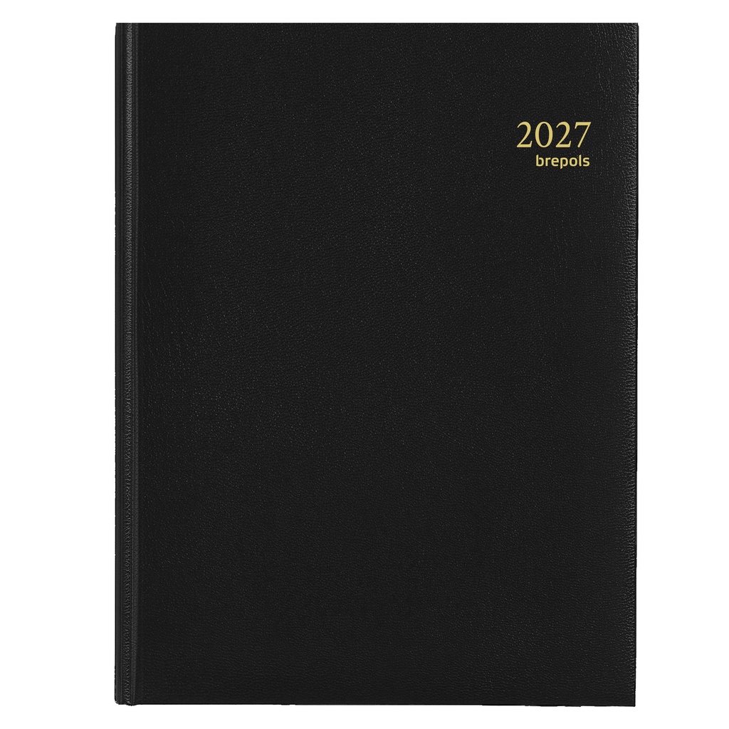 Agenda 2026 Brepols Timing 7d/2p zwart