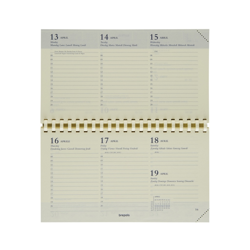[0.738.9900.00.2.0] Agendavulling 2026 Brepols Omniplan 7d/2p