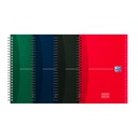 Adresboek Oxford Office Essentials dsp A5 72v ass
