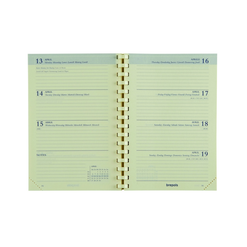 [0.834.9900.00.2.0] Agendavulling 2026 Brepols Delta 7d/2p