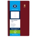 Agenda 2026 Ryam Memoplan 7 Suprema 7d/2p bordeaux