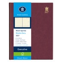 Agenda 2026 Ryam Executive Mundior 7d/2 bordeaux