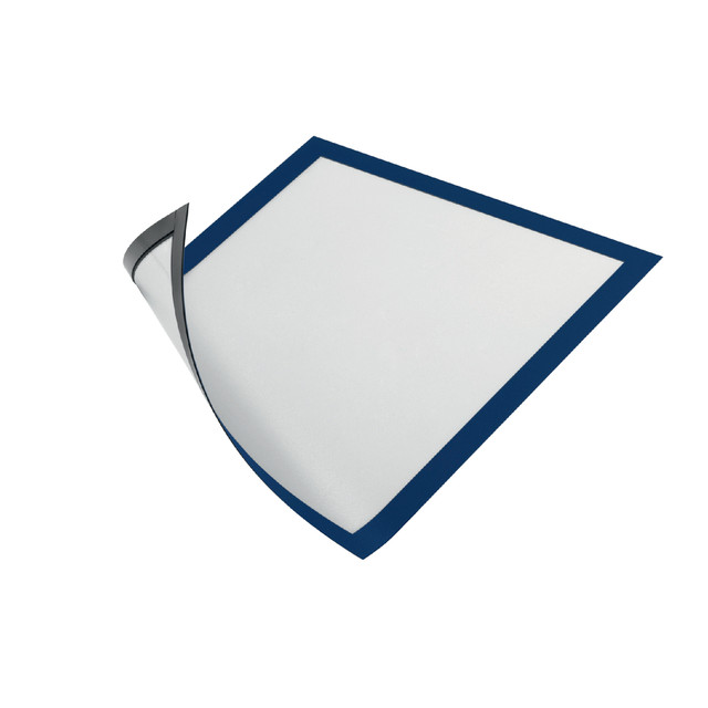 [486907] Duraframe Durable 486907 magnetisch A4 blauw 5st