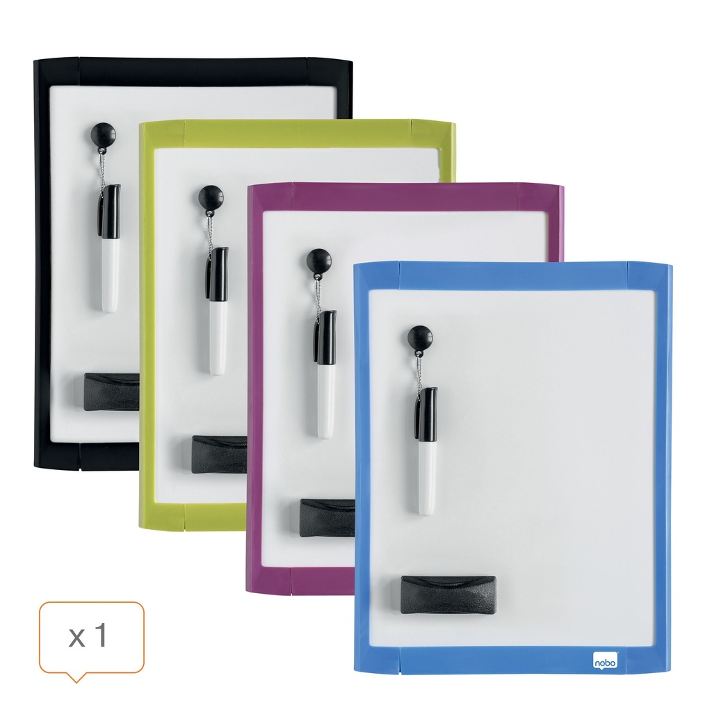 [1903816] Whiteboard Nobo 21.6x28cm magnetisch assorti
